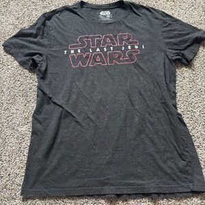 Star Wars Black galaxy  T-Shirt large